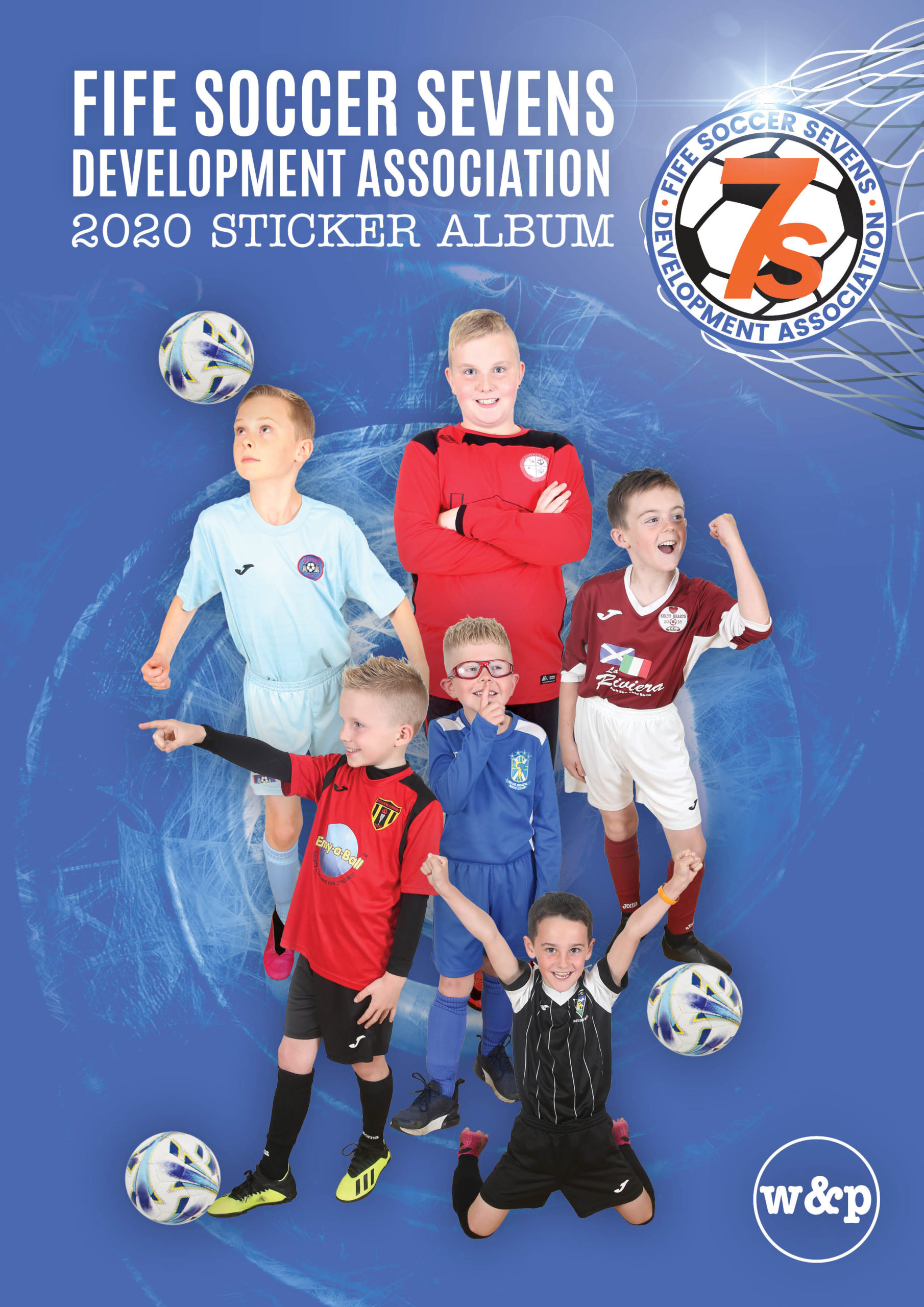Fife Soccer Sevens Development Association 2020 Sticker Album W&P